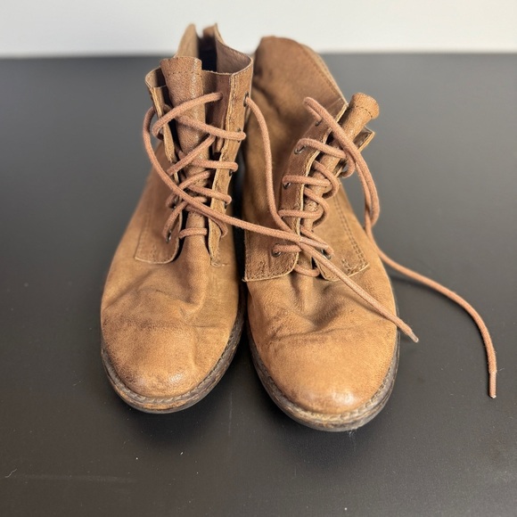 Sam Edelman Shoes - Sam Edelman Brown Lace Up Boots - 7.5